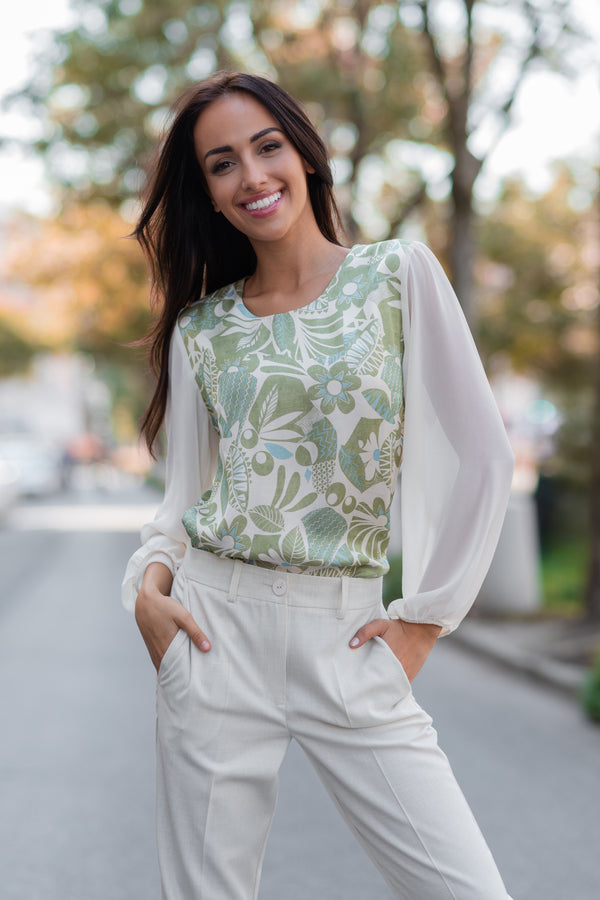 MAGENTA BLOUSE