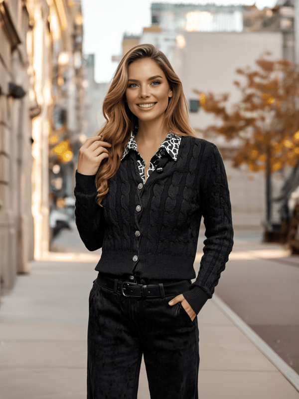 MAGENTA KÖTÖTT KARDIGÁN - Magenta Shop Hungary