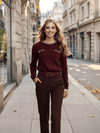 MAGENTA KÖTÖTT PULÓVER - Magenta Shop Hungary