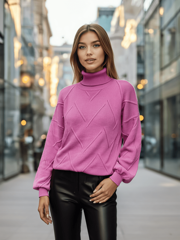 MAGENTA KÖTÖTT PULÓVER - Magenta Shop Hungary
