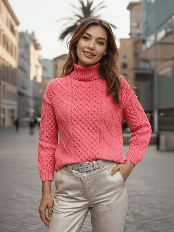 MAGENTA KÖTÖTT PULÓVER - Magenta Shop Hungary